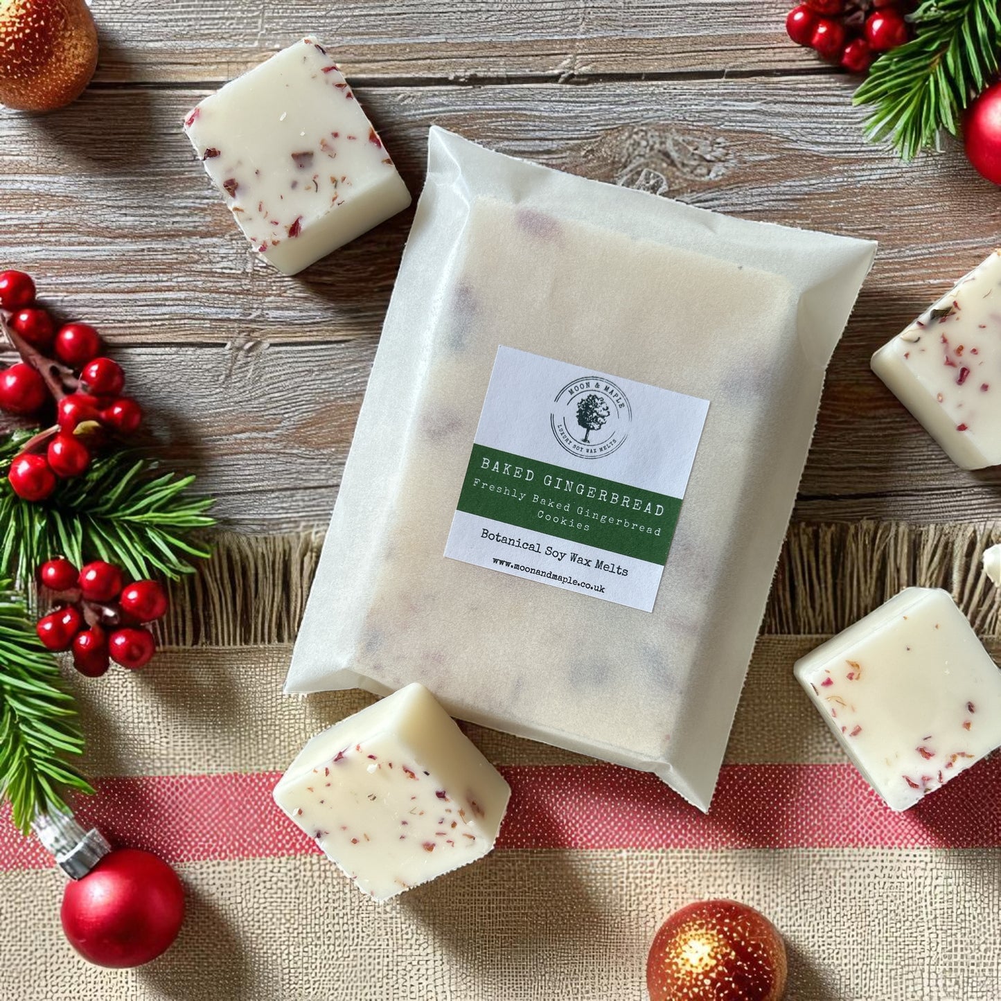 Baked Gingerbread Soy Wax Melts - The Christmas Collection