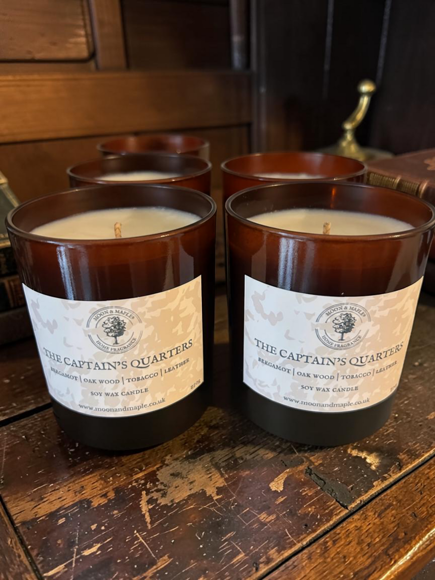 The Captain's Quarters Soy Wax Candle - 220g