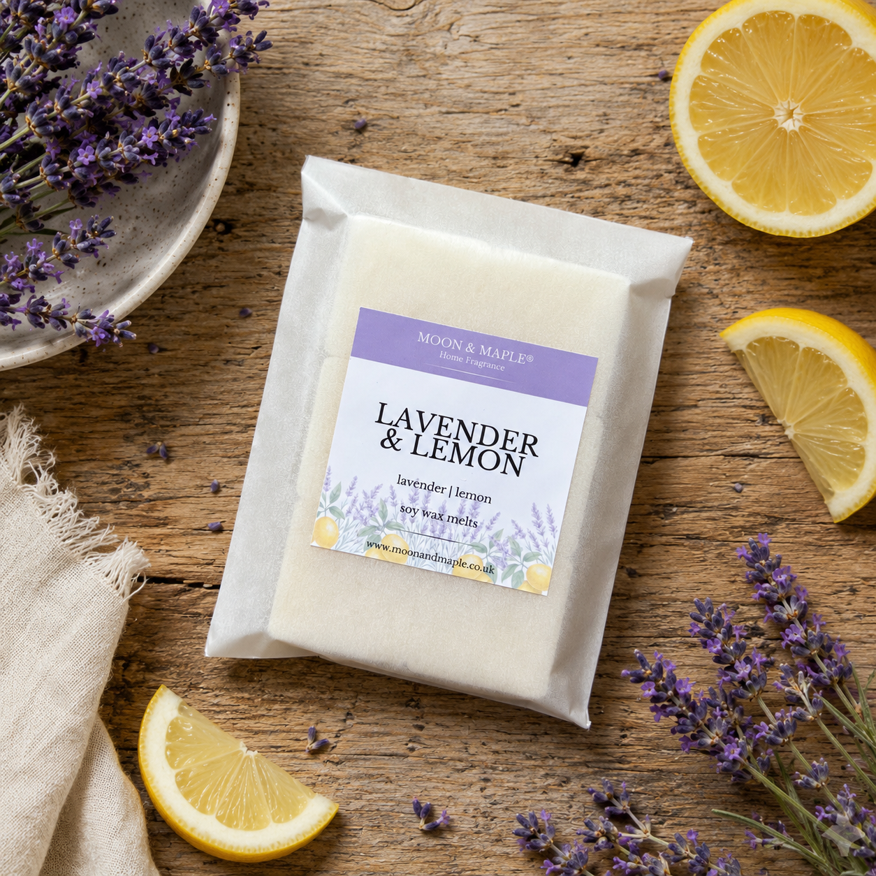 Lavender & Lemon Soy Wax Melts