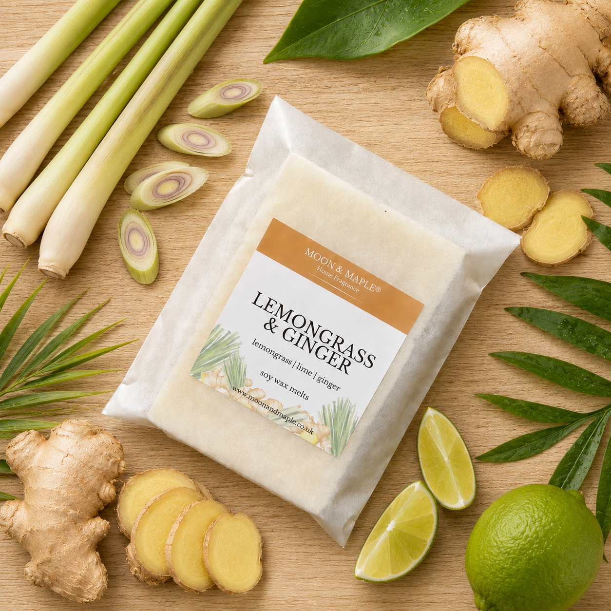 Lemongrass & Ginger Soy Wax Melts