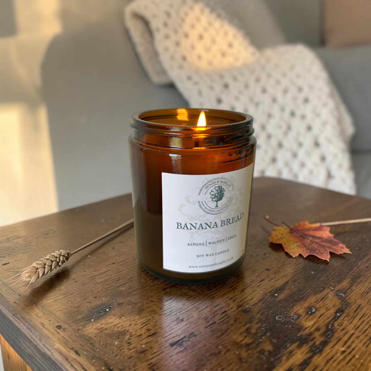 Banana Bread Soy Wax Candle - 150g