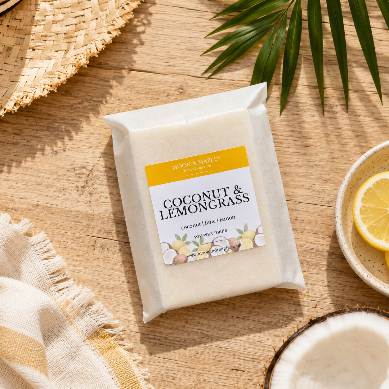 Coconut & Lemongrass Soy Wax Melts