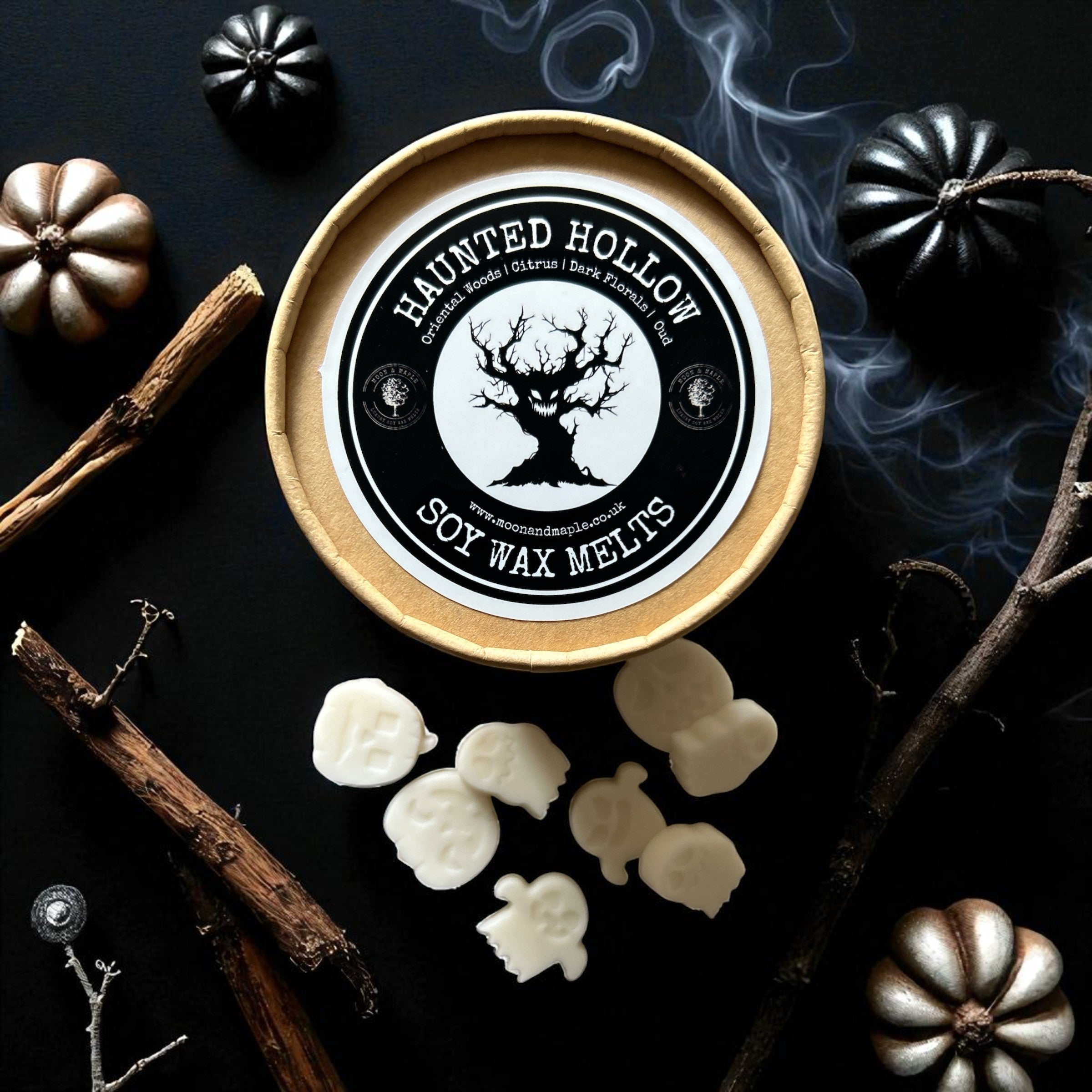 Haunted Hollow - Pumpkin & Ghost Soy Wax Melts - LIMITED EDITION
