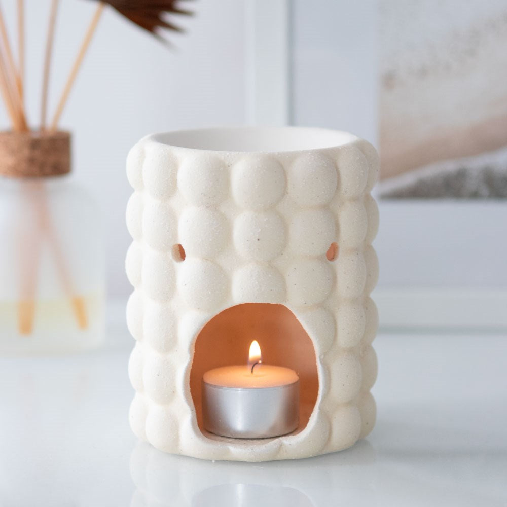 Cream Speckle Oil & Wax Burner