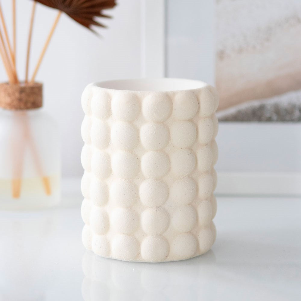 Cream Speckle Oil & Wax Burner