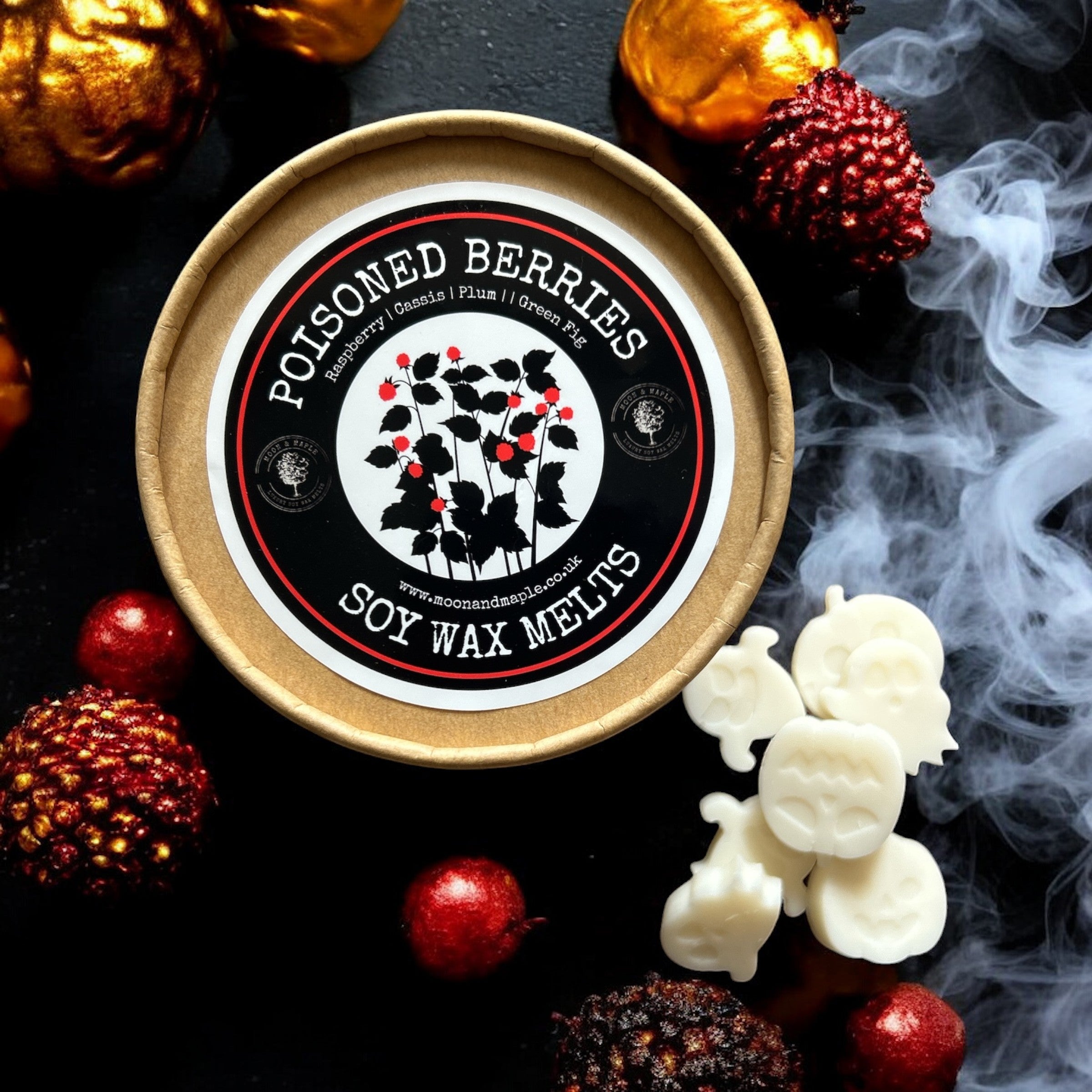 Poisoned Berries - Pumpkin & Ghost Soy Wax Melts - LIMITED EDITION
