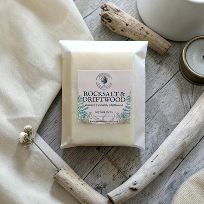Rocksalt & Driftwood Soy Wax Melts