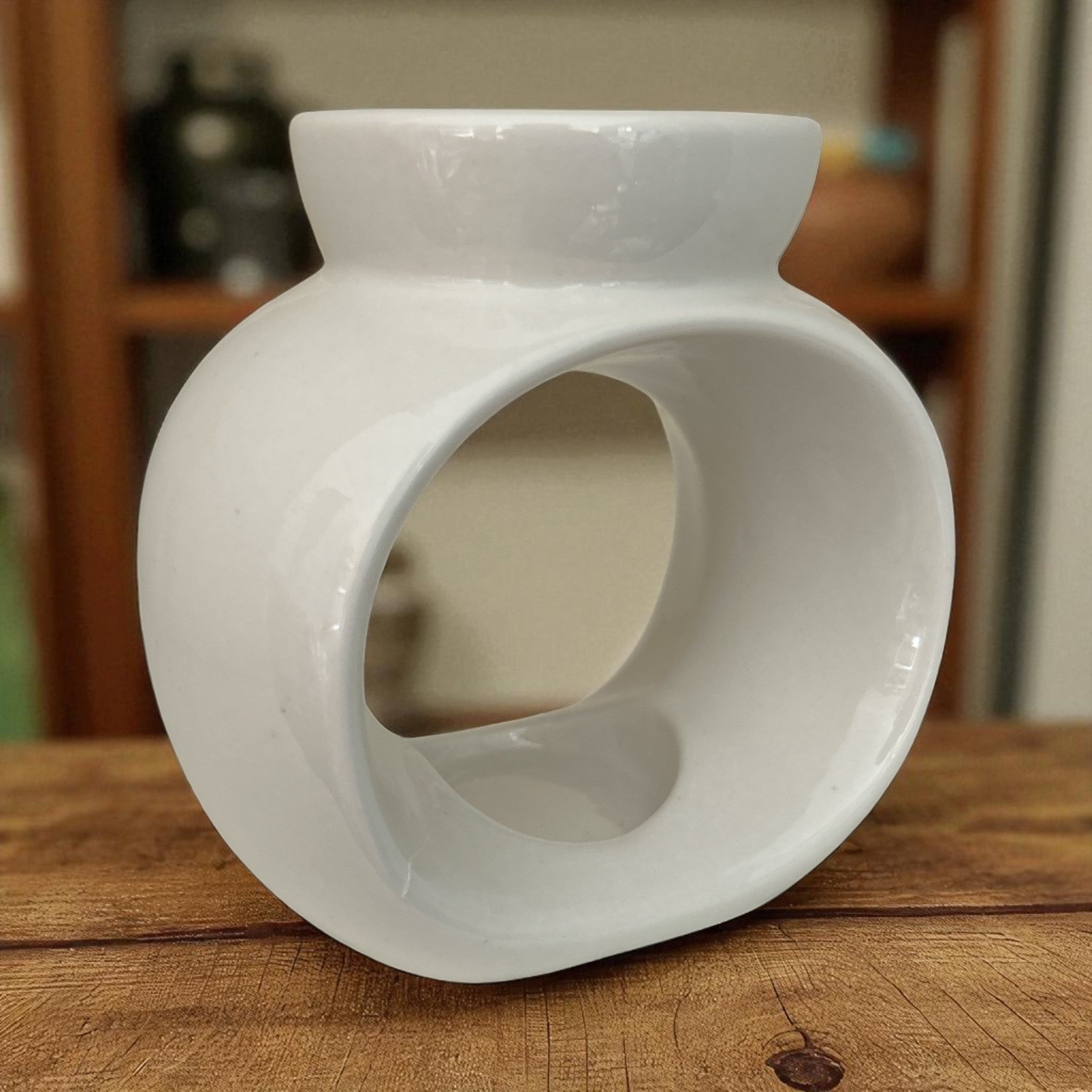 Small Oval Ceramic Wax Burner