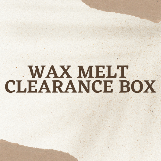 Wax Melt Clearance Box | £20 Worth of Handmade Wax Melts for £10 | Damaged Packaging & Clearance Fragrances