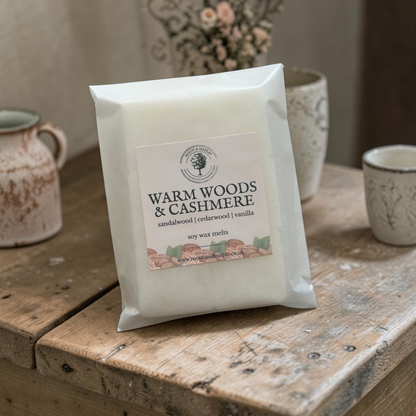 Warm Woods & Cashmere Soy Wax Melts