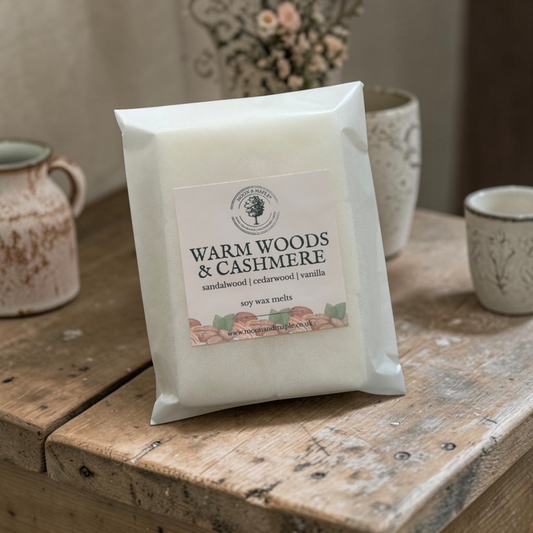 Warm Woods & Cashmere Soy Wax Melts